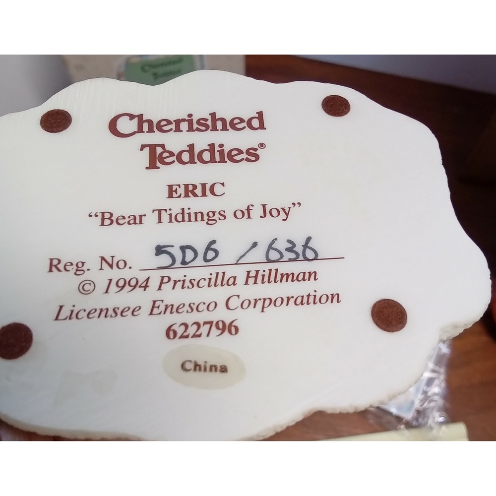Cherished Teddies‎ Eric - Picture 4 of 4